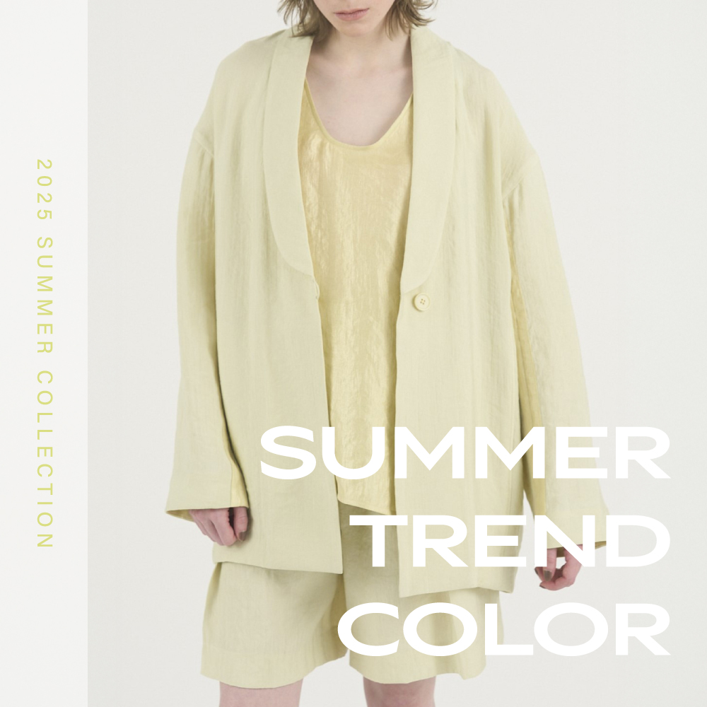 SUMMER TREND COLOR 2025 summer collection