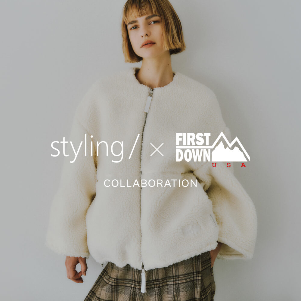 styling/ × FIRST DOWN COLLABORATION