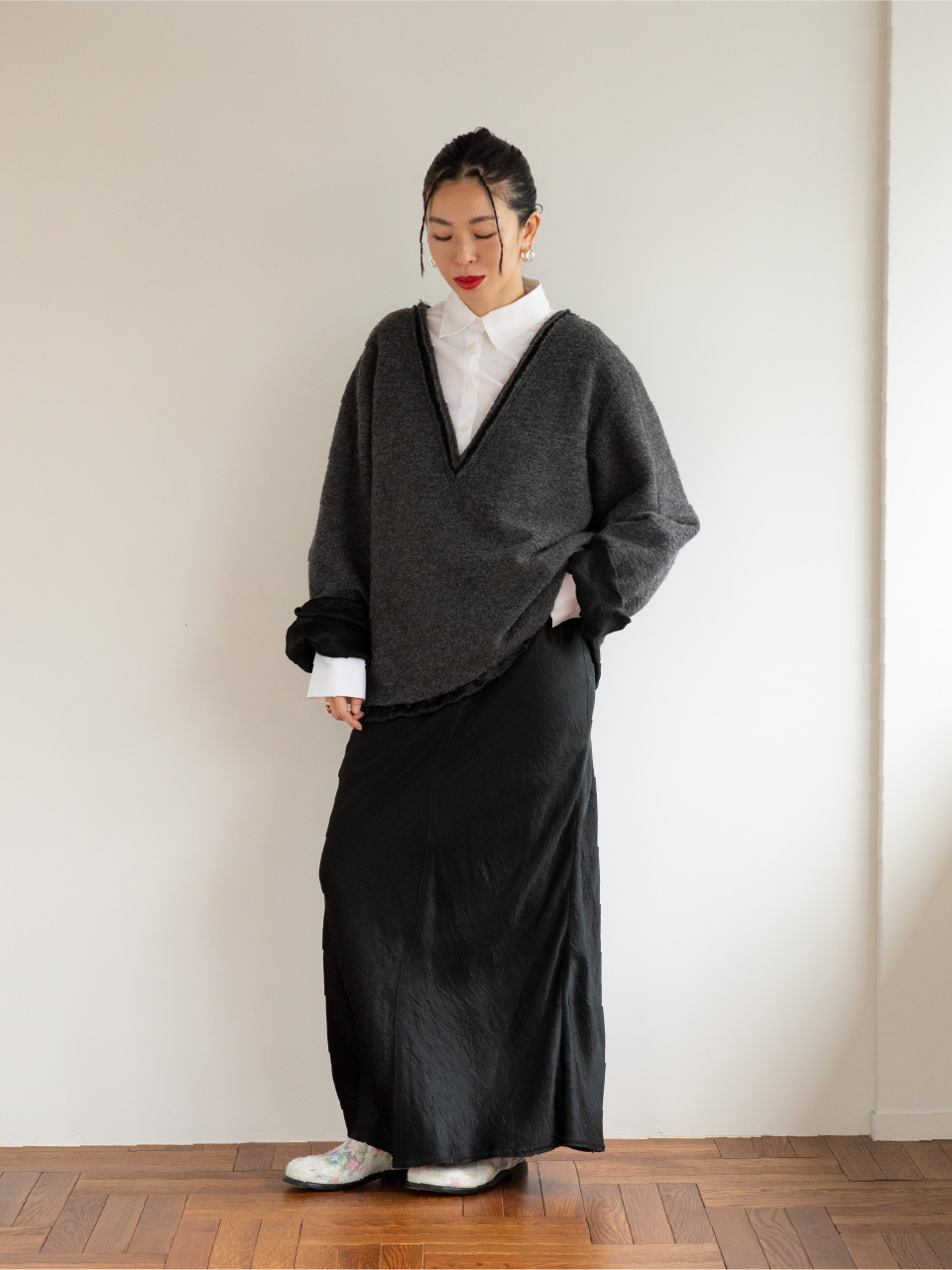 styling/が長尾悦美氏と初のコラボレーション。チュール素材を