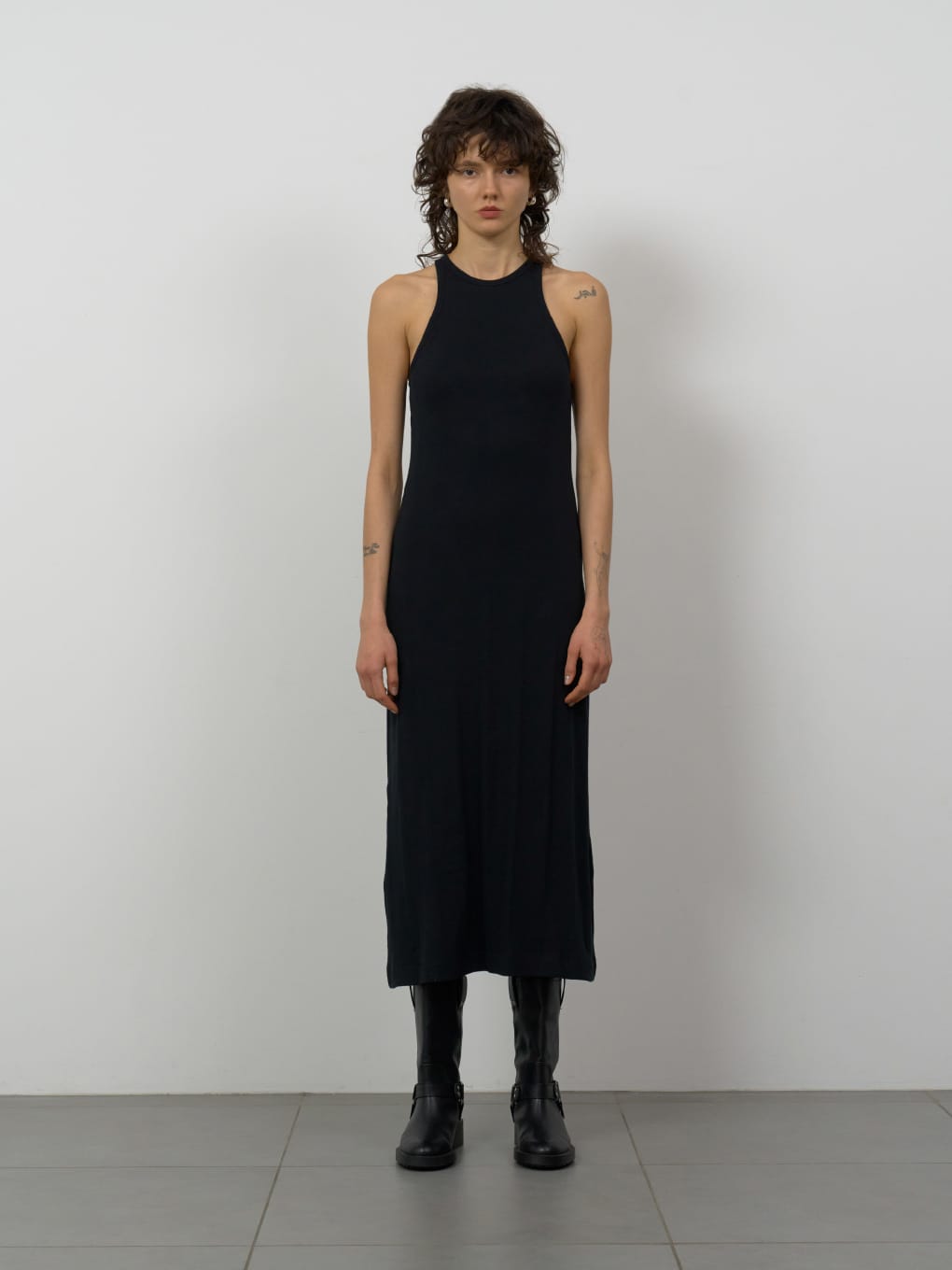 【MILLER×styling/】Cup-in I-line dress
