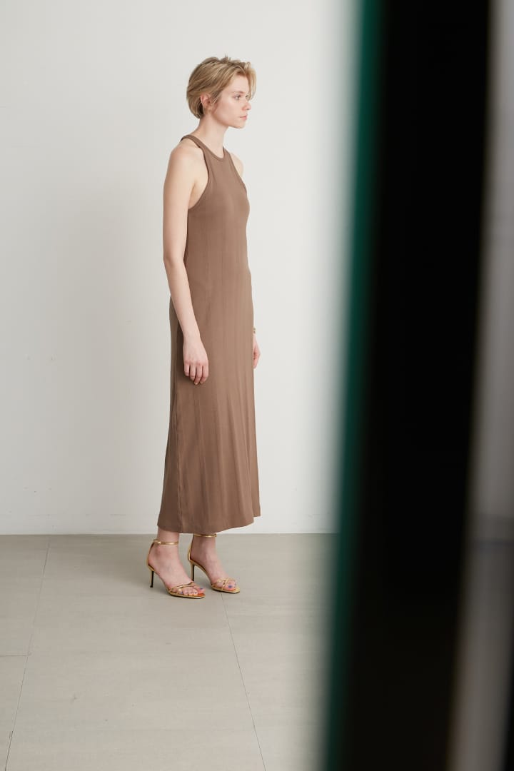 【MILLER×styling/】Cup-in I-line dress