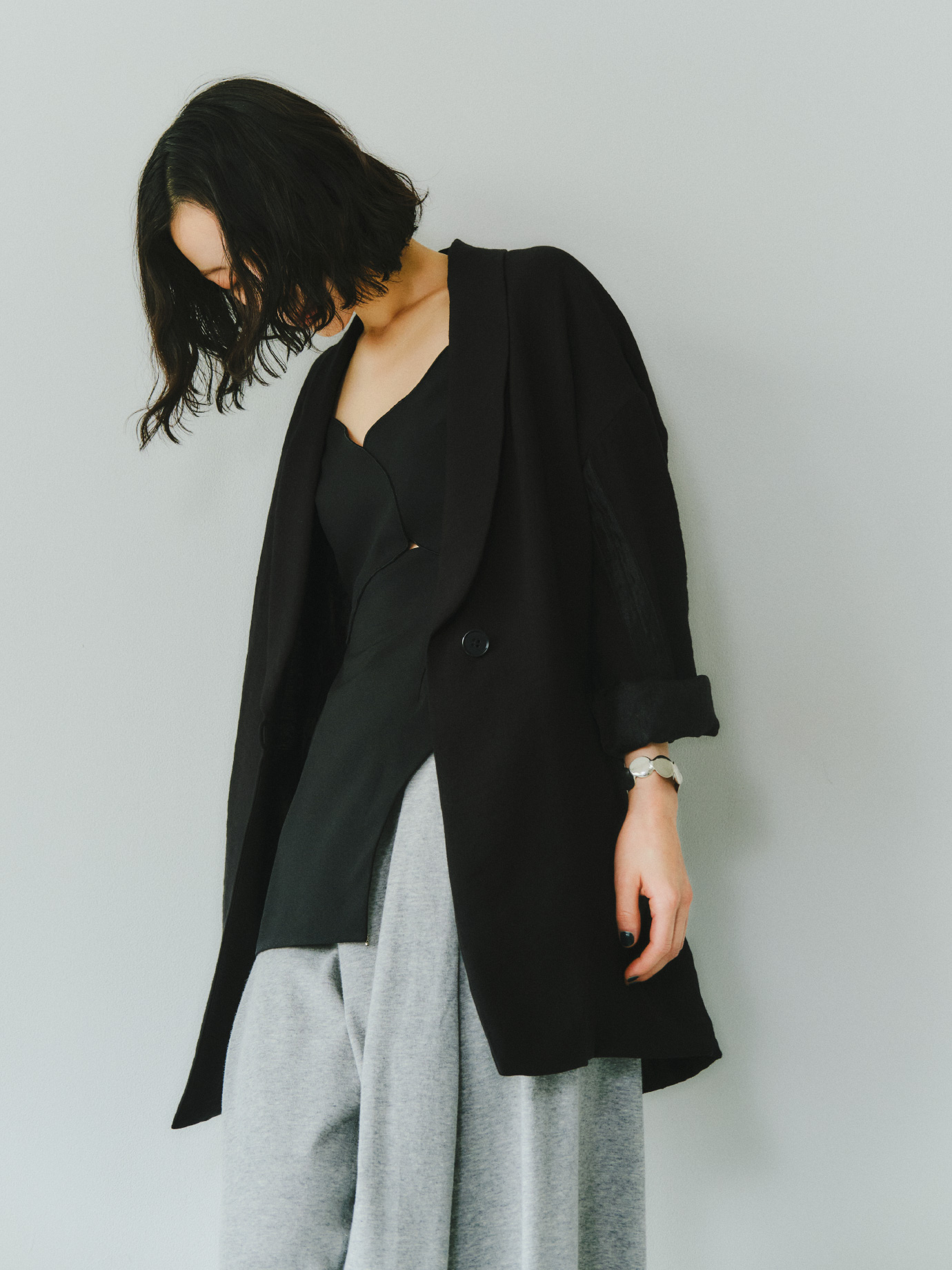 I LIKE FASHIONABLE TOPS商品を着用したモデル画像